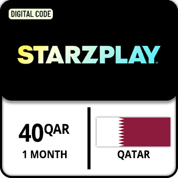 StarzPlay Gift Card Qatar 1 Month 40 QAR