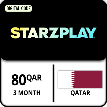 StarzPlay Gift Card Qatar 3 Months 80 QAR