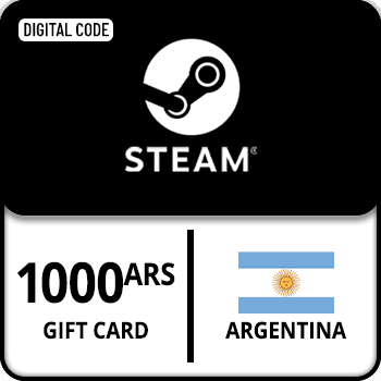 Steam Gift Card Argentina 1000 ARS