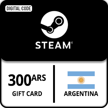 Steam Gift Card Argentina 300 ARS