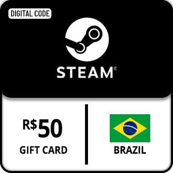 Steam Gift Card Brazil R$50