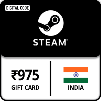Steam Gift Card India ₹975