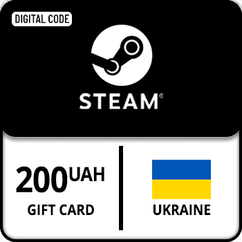 Steam Gift Card Ukraine 200UAH