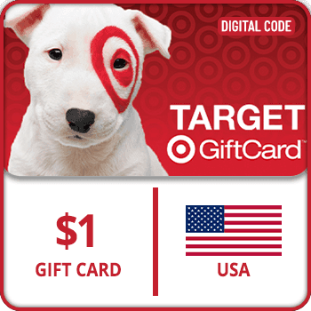 Target Gift Card USA $1