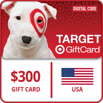 Target Gift Card USA $300