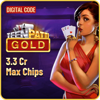 Teen Patti Gold 3.3Cr Max Chips