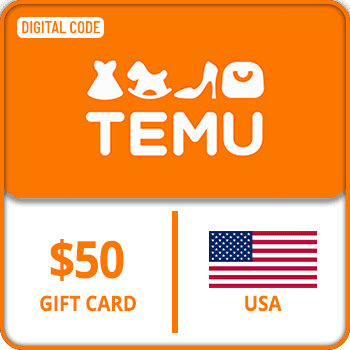 Temu Gift Card USA 50 USD