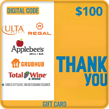 THANK YOU Swap Gift Card $100
