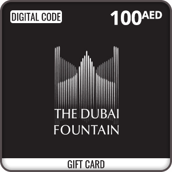 The Dubai Fountain Boardwalk UAE Gift Card 100 AED