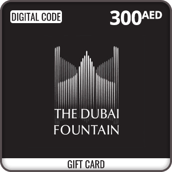 The Dubai Fountain Boardwalk UAE Gift Card 300 AED