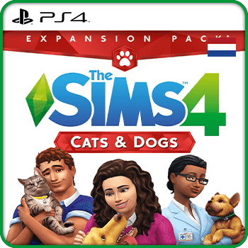 The Sims 4 Cats & Dogs Expansion Pack (PS4) PSN Game Key (Netherlands)