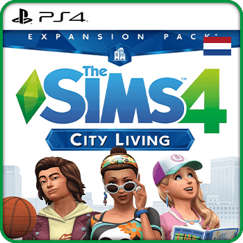 The Sims 4 City Living Expansion (Pack PS4) PSN Game Key (Netherlands)