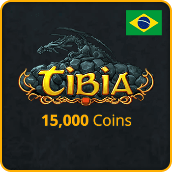 Tibia Gift Card Brazil 15000 Coins