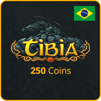 Tibia Gift Card Brazil 250 Coins