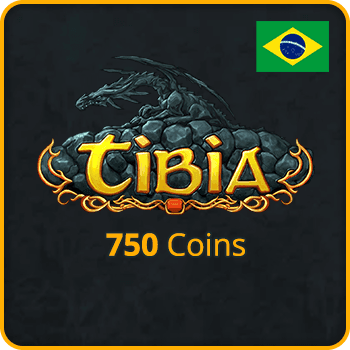 Tibia Gift Card Brazil 750 Coins