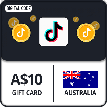TikTok Coin Gift Card Australia A$10 by Rewarble