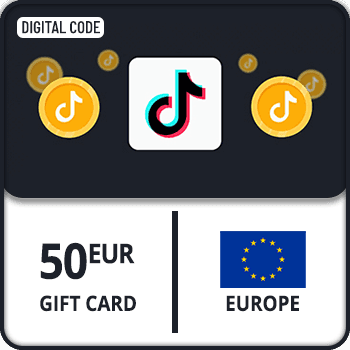 TikTok Coin Gift Card Europe €50 by Rewarble