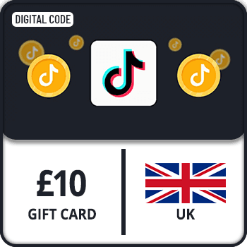 TikTok Coin Gift Card UK £10 by Rewarble