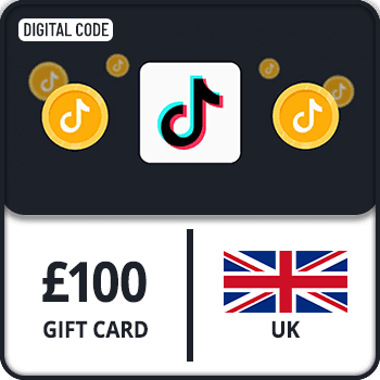 TikTok Coin Gift Card UK £100 by Rewarble