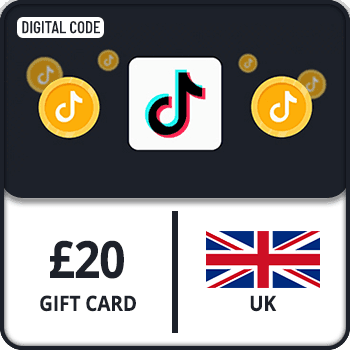 TikTok Coin Gift Card UK £20 by Rewarble