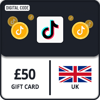 TikTok Coin Gift Card UK £50 by Rewarble