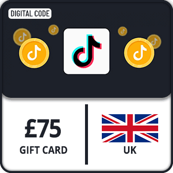 TikTok Coin Gift Card UK £75 by Rewarble