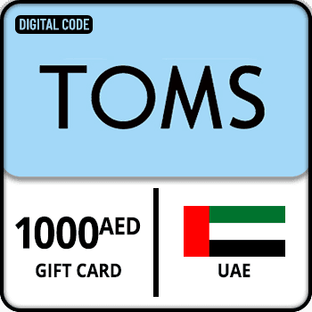 Toms Gift Card UAE 1000 AED