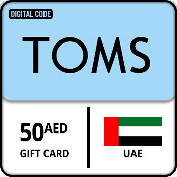 Toms Gift Card UAE 50 AED