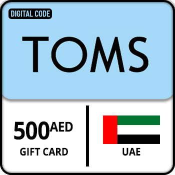 Toms Gift Card UAE 500 AED