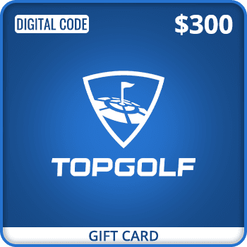 Topgolf Gift Card $300