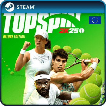 TopSpin 2K25 Deluxe Edition PC STEAM Game Key Europe
