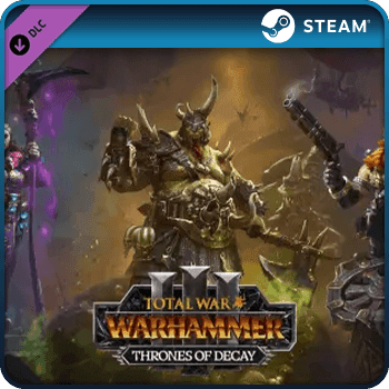 Total War WARHAMMER III Thrones of Decay PC DLC STEAM Game Key Global