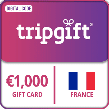 TripGift Gift Card France €1000