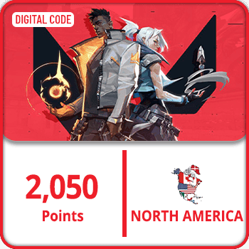 Valorant Gift Card North America 2050 Points