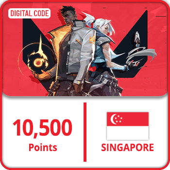Valorant Gift Card Singapore 10500 Points
