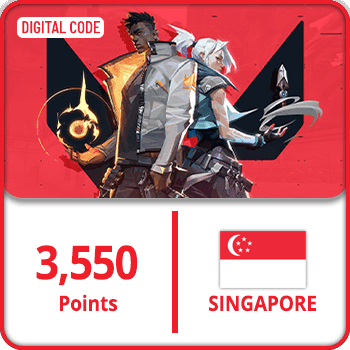 Valorant Gift Card Singapore 3550 Points