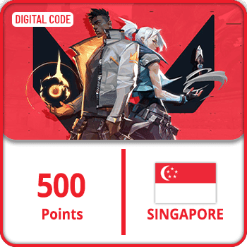 Valorant Gift Card Singapore 500 Points
