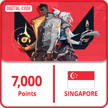 Valorant Gift Card Singapore 7000 Points