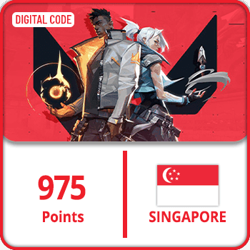 Valorant Gift Card Singapore 975 Points