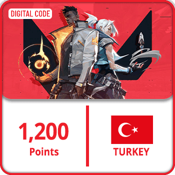 Valorant Gift Card Turkey 1200 Points