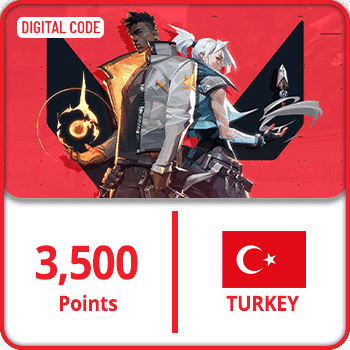 Valorant Gift Card Turkey 3500 Points