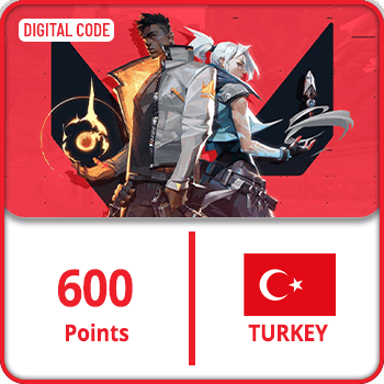 Valorant Gift Card Turkey 600 Points