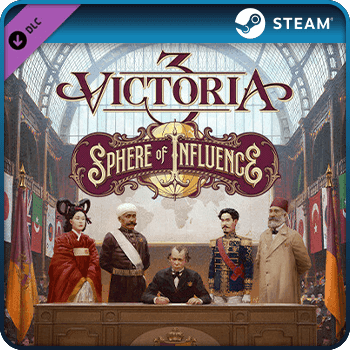 Victoria 3 Sphere of Influence PC Steam Game Key DLC (Global)