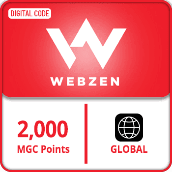 Webzen Gift Card Global 2000 MGC Points