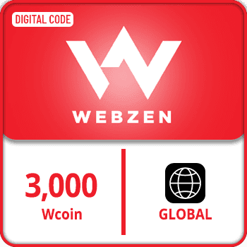 Webzen Gift Card Global 3000 Wcoin