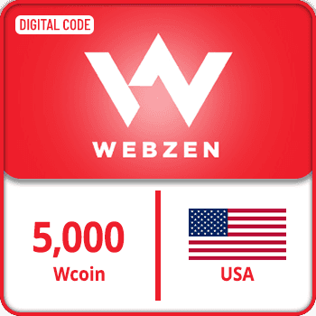 Webzen Gift Card USA 5000 Wcoin