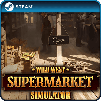 Wild West Supermarket Simulator PC Steam Game Key GLOBAL