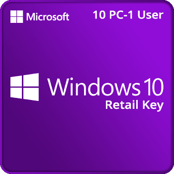 Windows 10 Retail Key 10PC 1User (Instant Delivery)