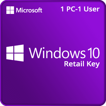 Windows 10 Retail Key 1PC 1User (Instant Delivery)