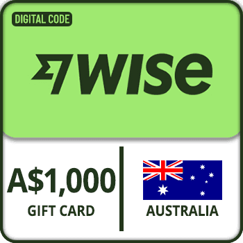 Rewarbale Wise Gift Card AUSTRALIA $1000